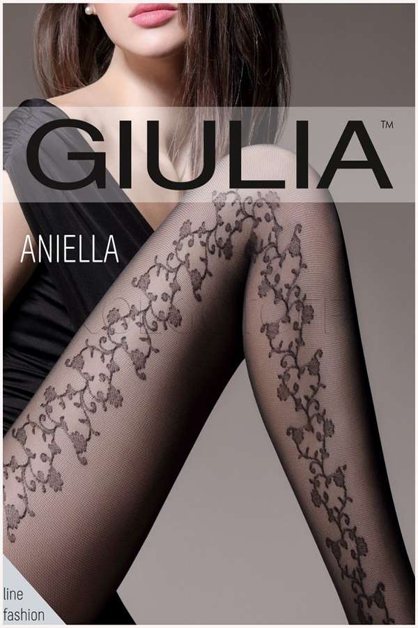 Колготки жіночі з візерунком GIULIA Aniella 40 model 2